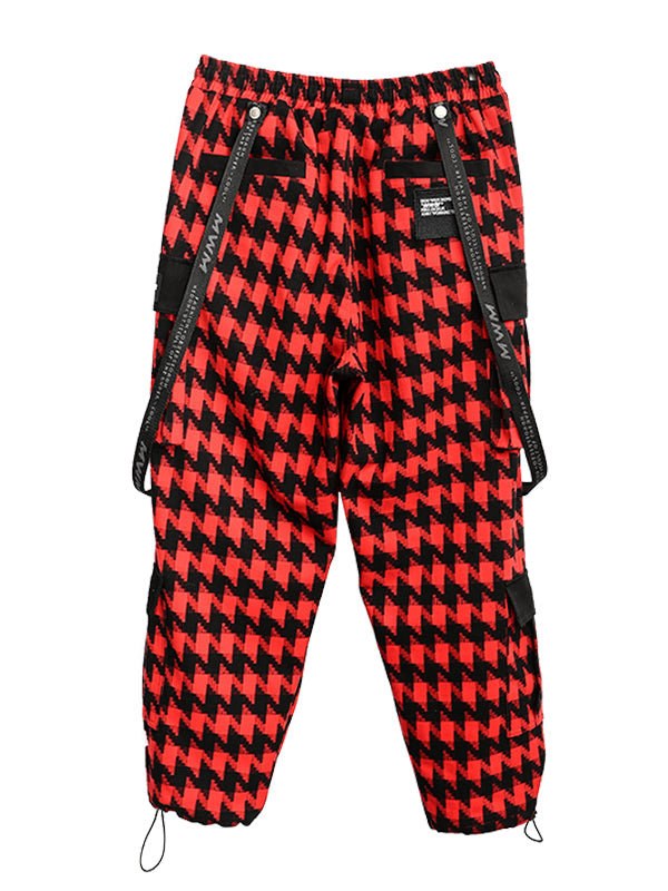PLAID TROUSERS