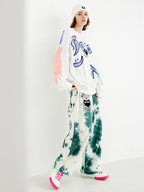 TEDDY TIE DYE PANTS