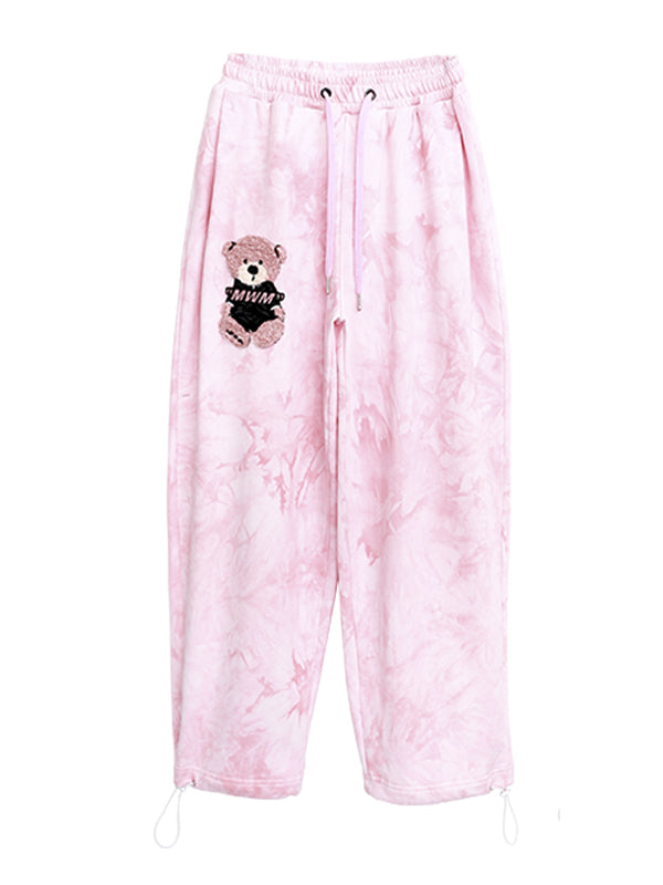 TEDDY TIE DYE PANTS