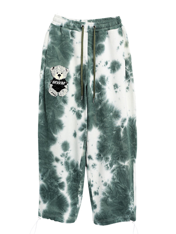 TEDDY TIE DYE PANTS