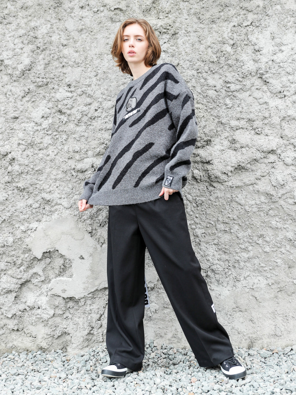 WIDE LEG TROUSERS