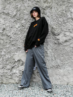 WIDE LEG TROUSERS