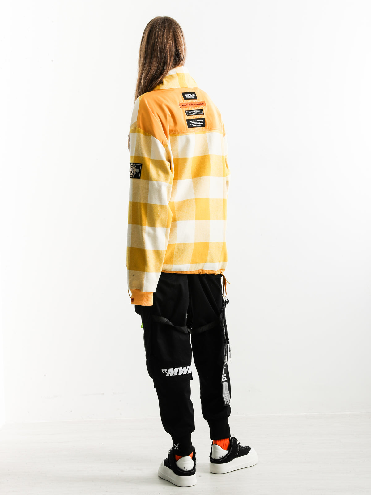 SUDADERA CUADROS