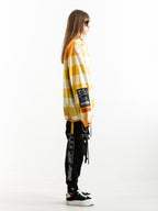 SUDADERA CUADROS