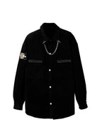 OVERSHIRT WITH CHAIN