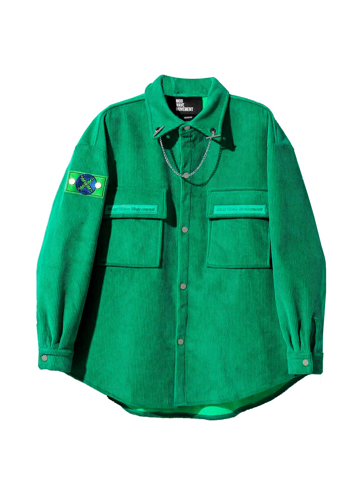 OVERSHIRT WITH CHAIN