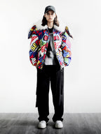 ABRIGO MULTICOLOR PUFFER