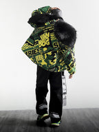 ABRIGO MULTICOLOR PUFFER