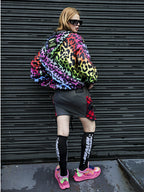 FALDA REFLECTANTE CORDONES