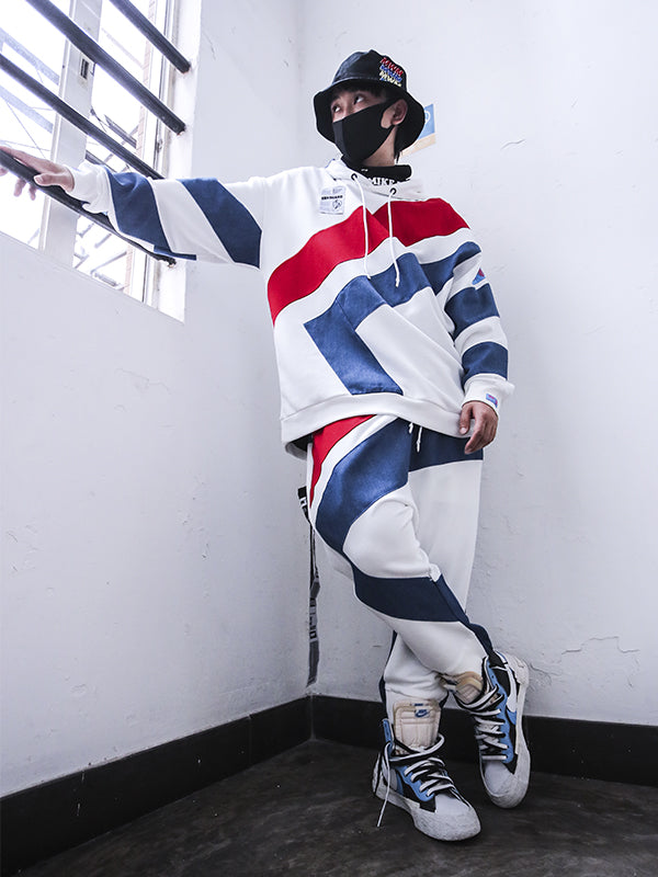 SUDADERA COLOR BLOCK