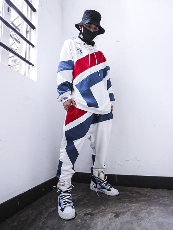 SUDADERA COLOR BLOCK