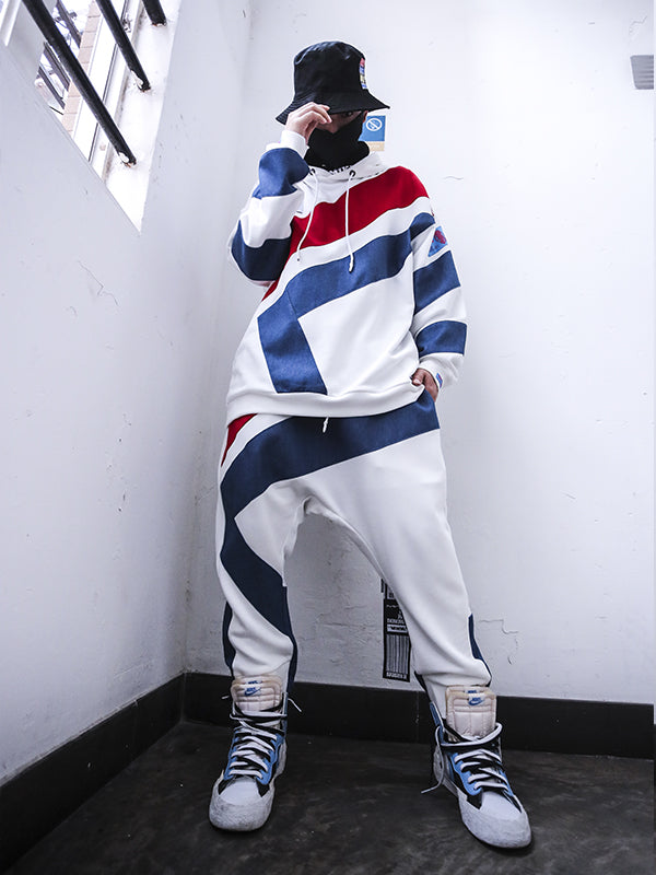 SUDADERA COLOR BLOCK