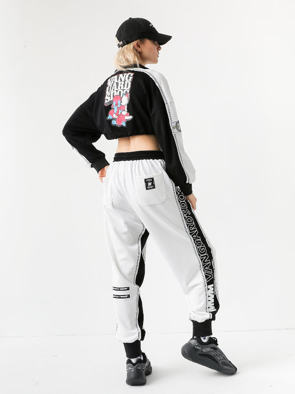 VANGUARD'S DOG CROPPED SWEATSHIRT