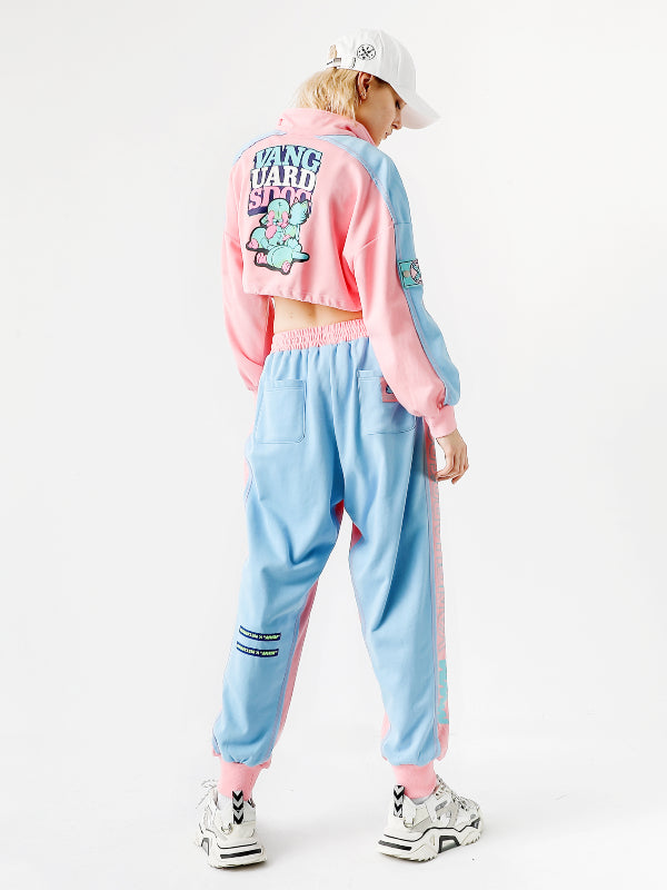 VANGUARD'S DOG CROPPED SWEATSHIRT
