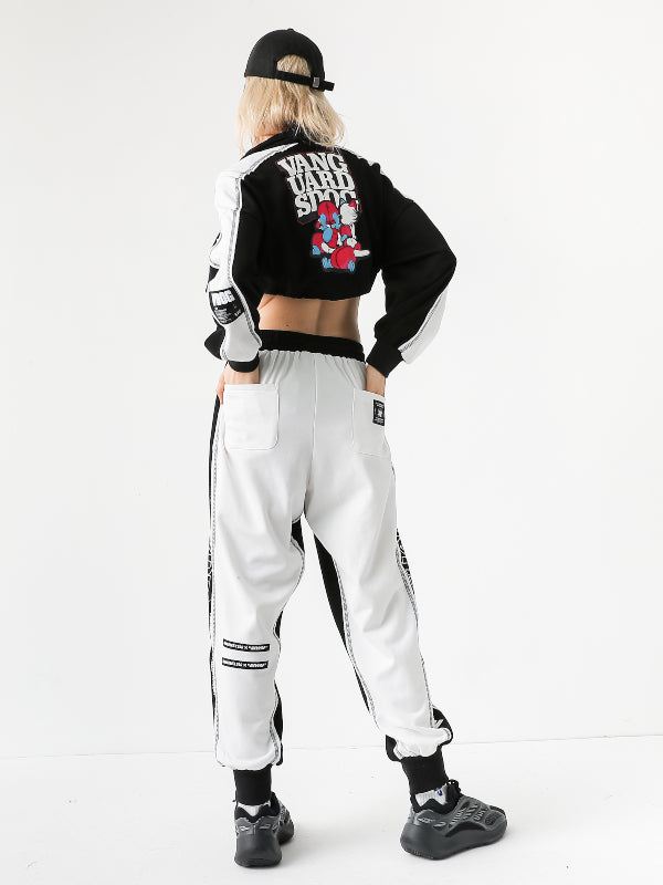 VANGUARD'S DOG CROPPED SWEATSHIRT