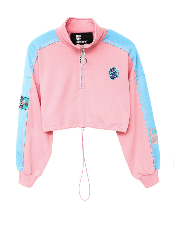VANGUARD'S DOG CROPPED SWEATSHIRT