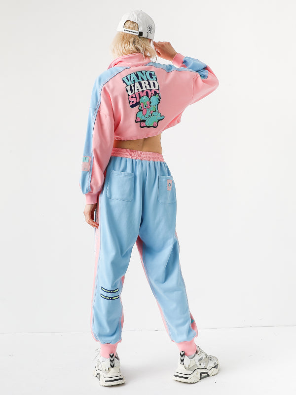 VANGUARD'S DOG CROPPED SWEATSHIRT