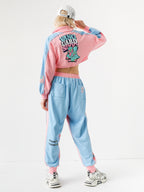 VANGUARD'S DOG CROPPED SWEATSHIRT