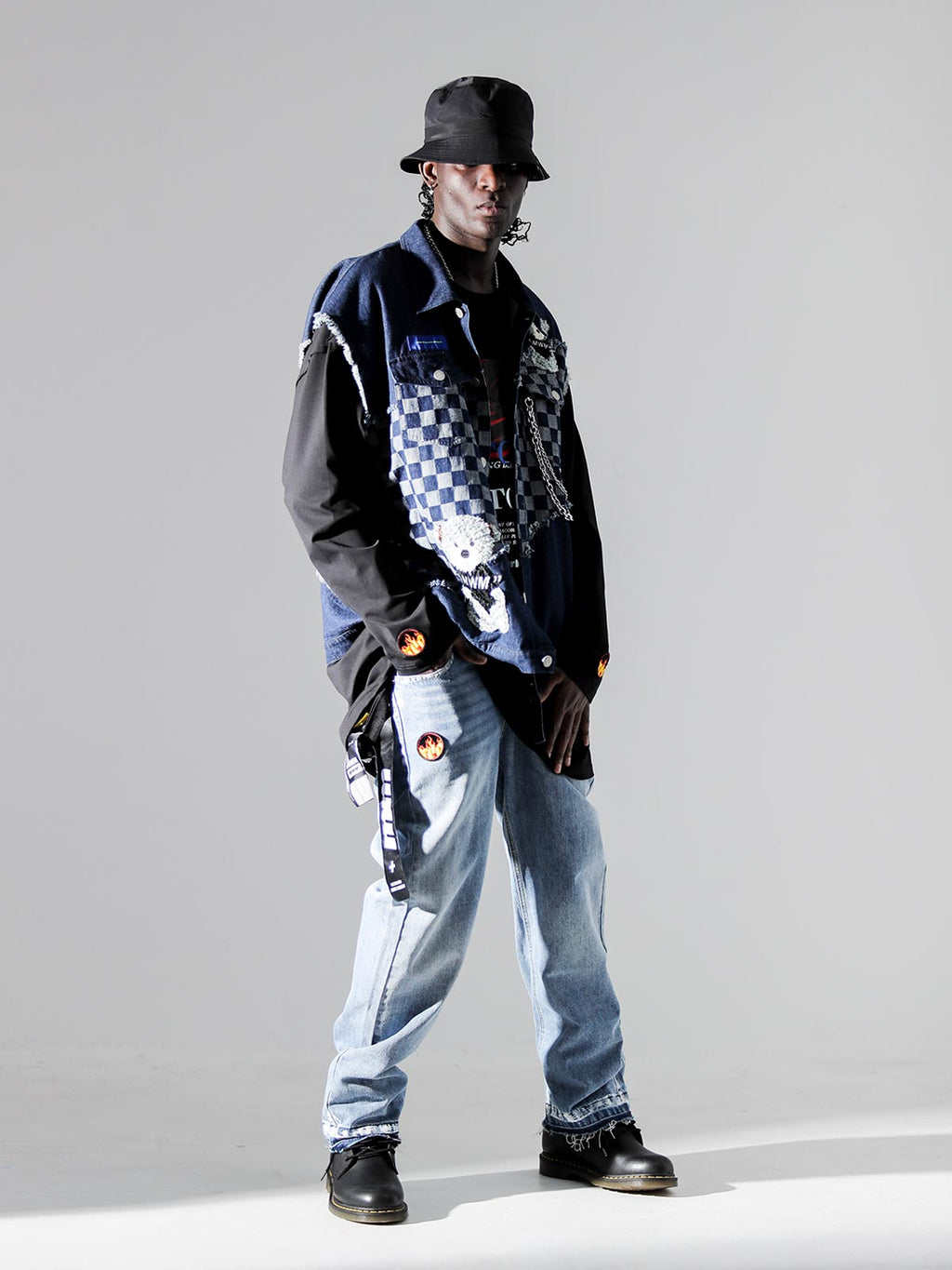 TEDDY DENIM VEST