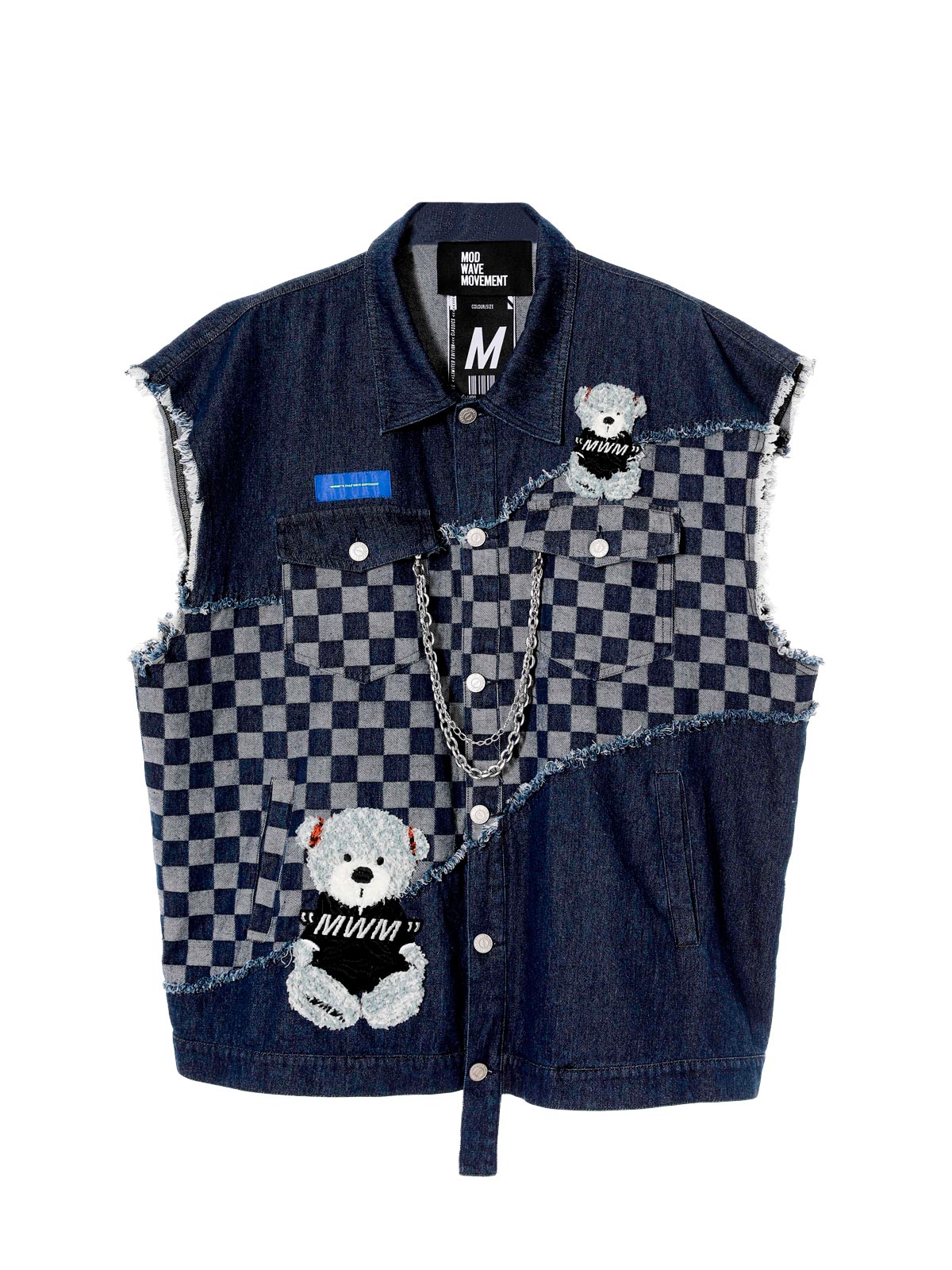 TEDDY DENIM VEST