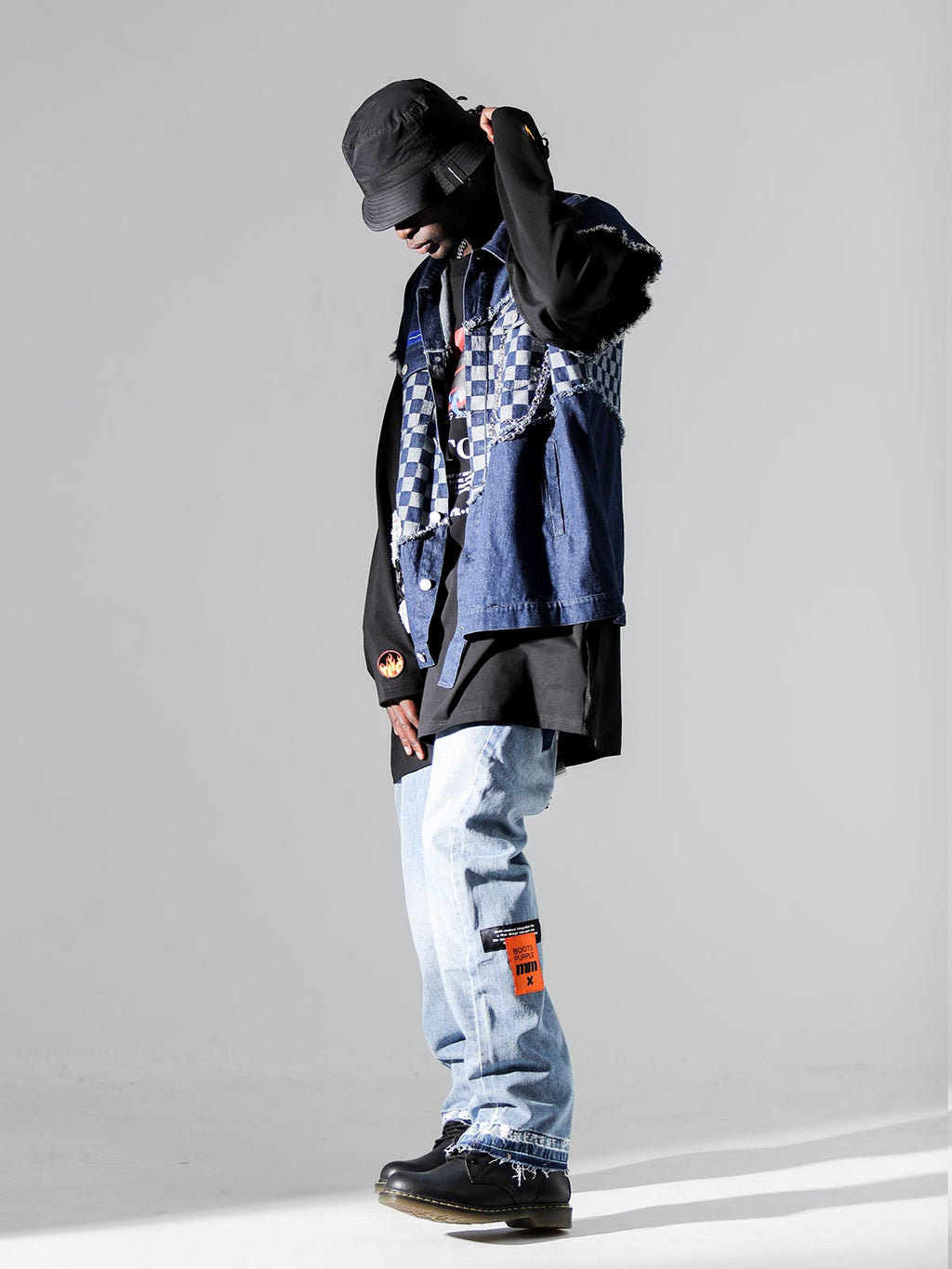 TEDDY DENIM VEST