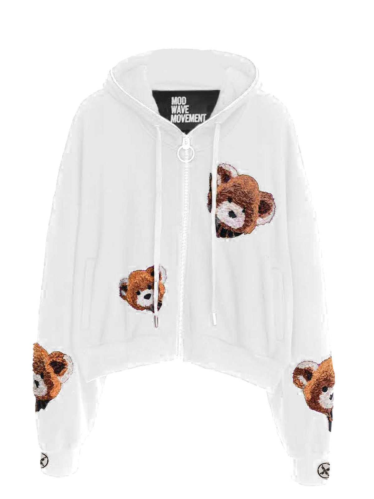 HOODED TEDDY SWEATSHIRT
