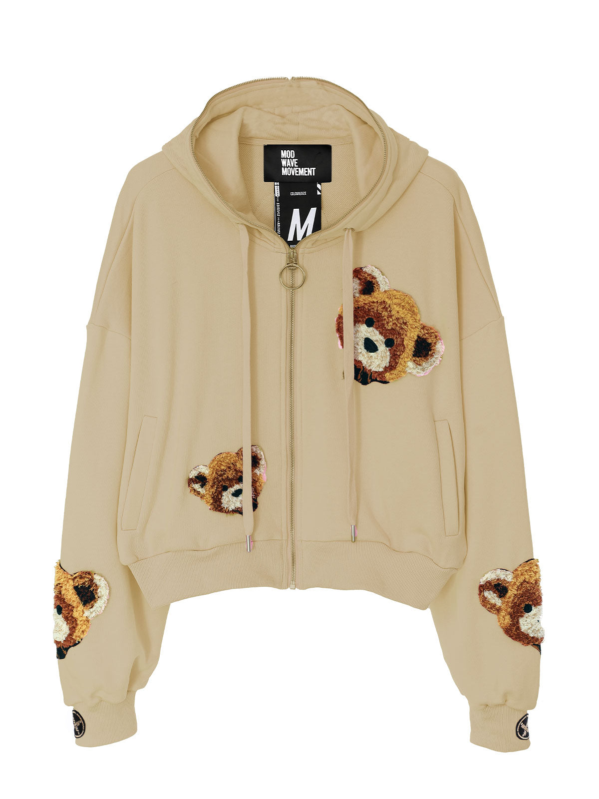 HOODED TEDDY SWEATSHIRT