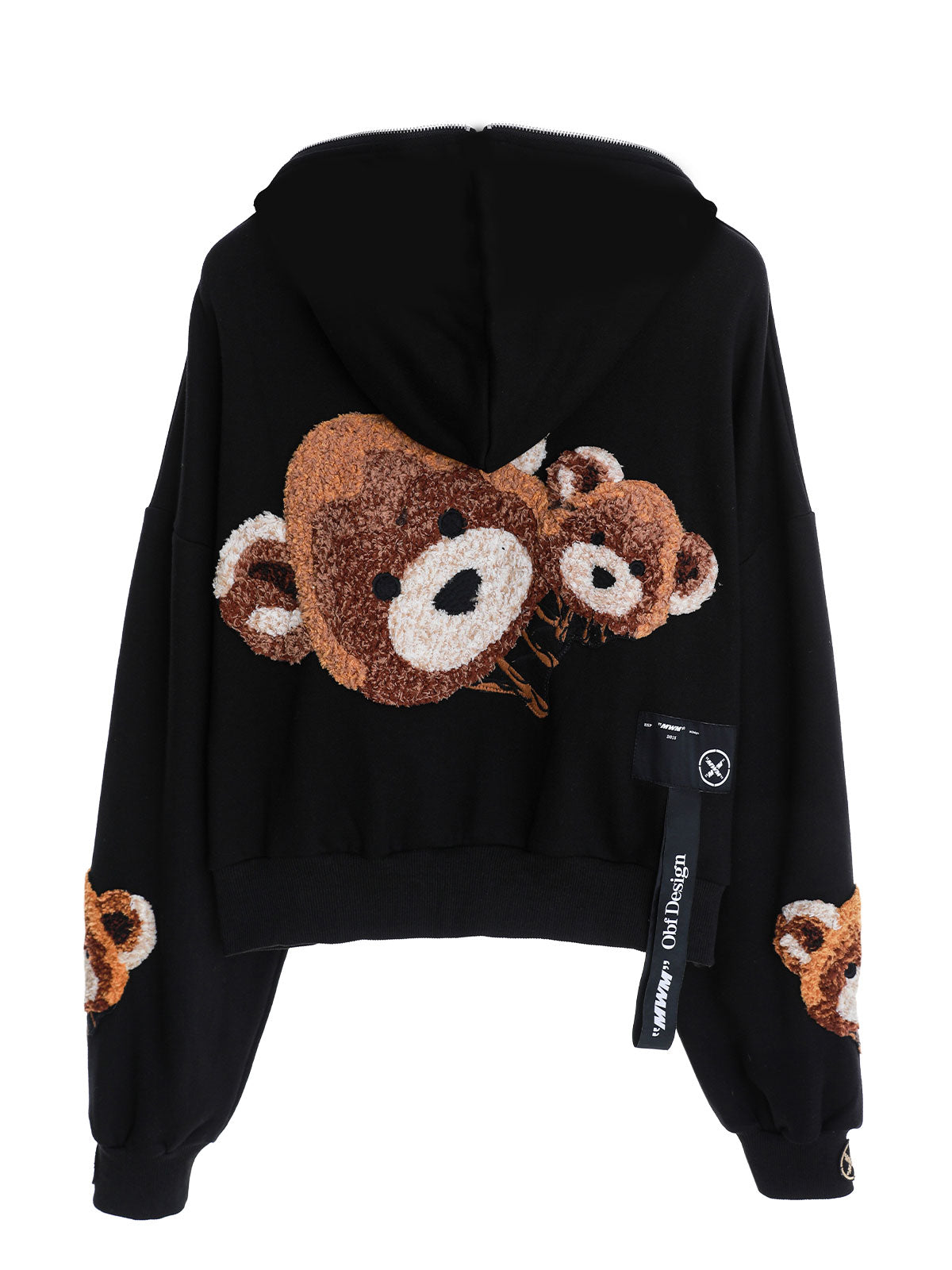 HOODED TEDDY SWEATSHIRT