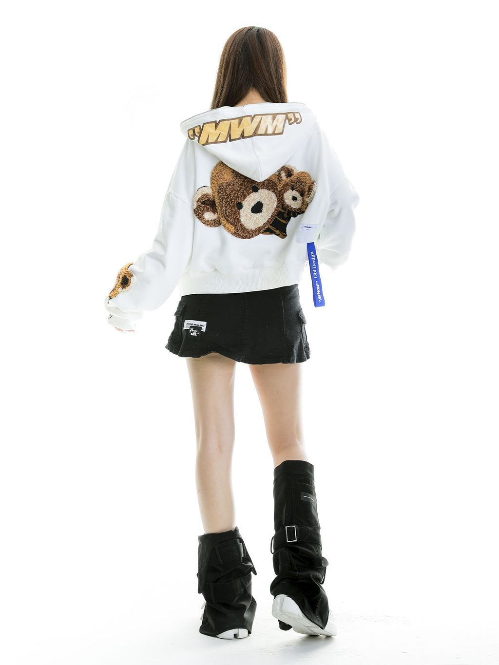 SUDADERA TEDDY CON CAPUCHA
