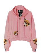 SUDADERA TEDDY CON CAPUCHA