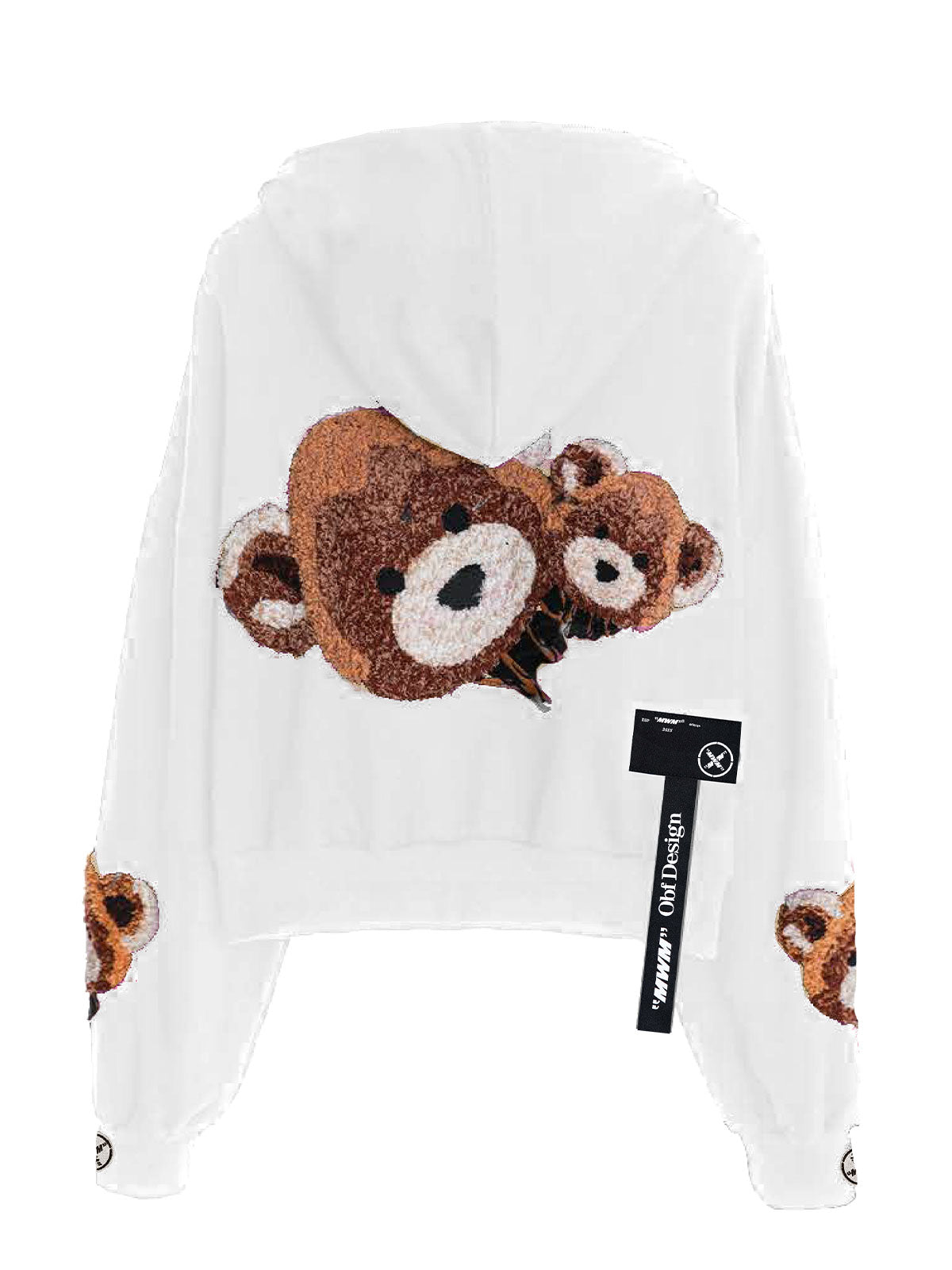 SUDADERA TEDDY CON CAPUCHA