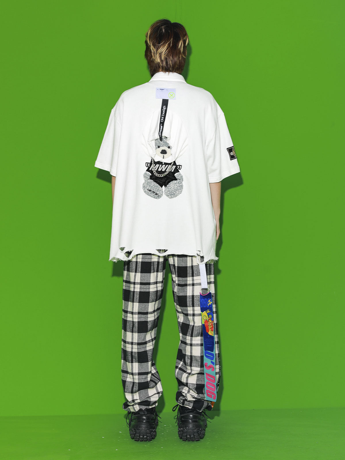 TEDDY SHIRT WITH CHAIN