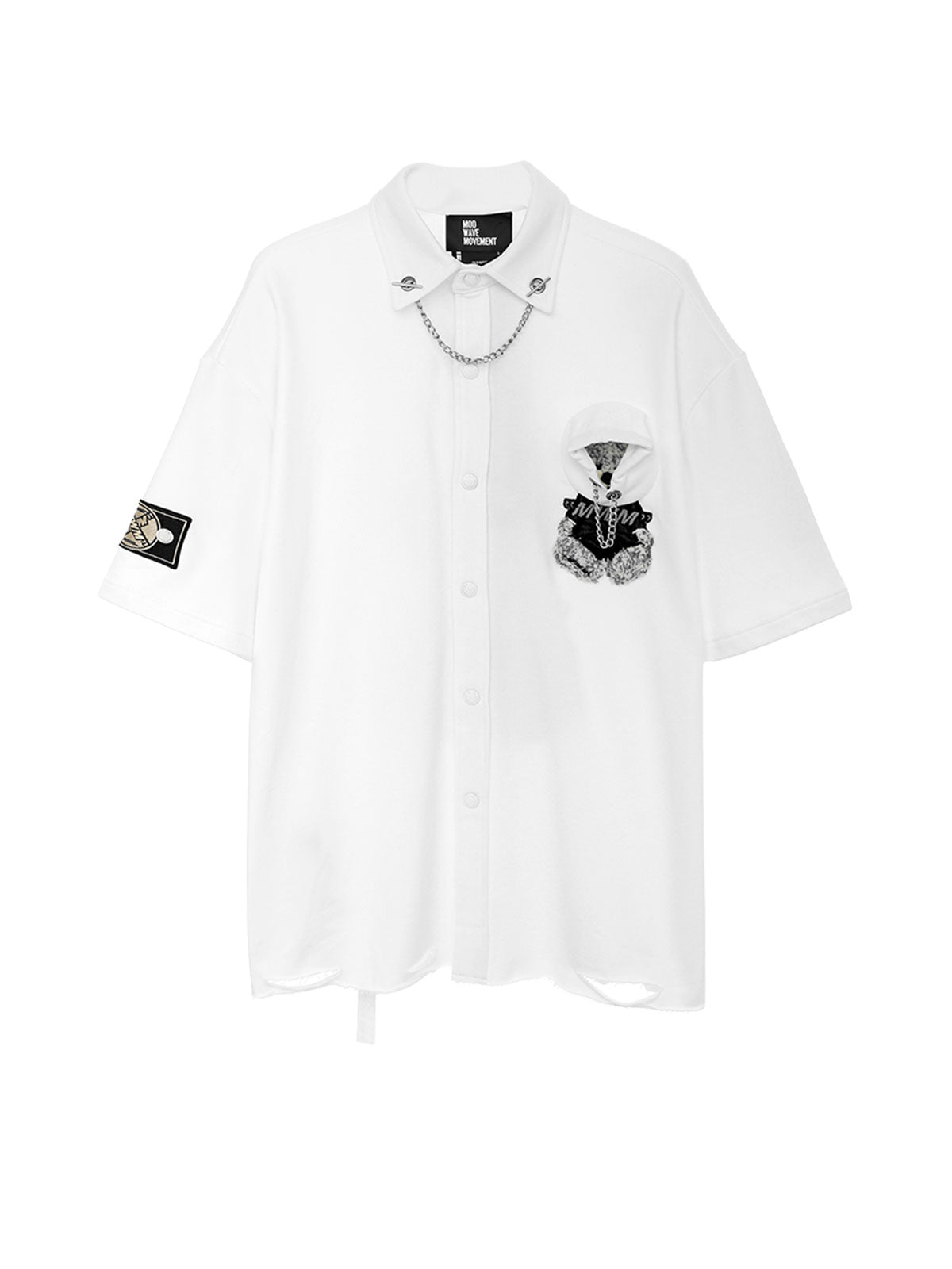 TEDDY SHIRT WITH CHAIN