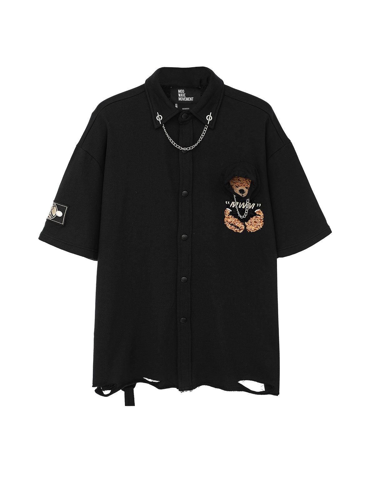 TEDDY SHIRT WITH CHAIN