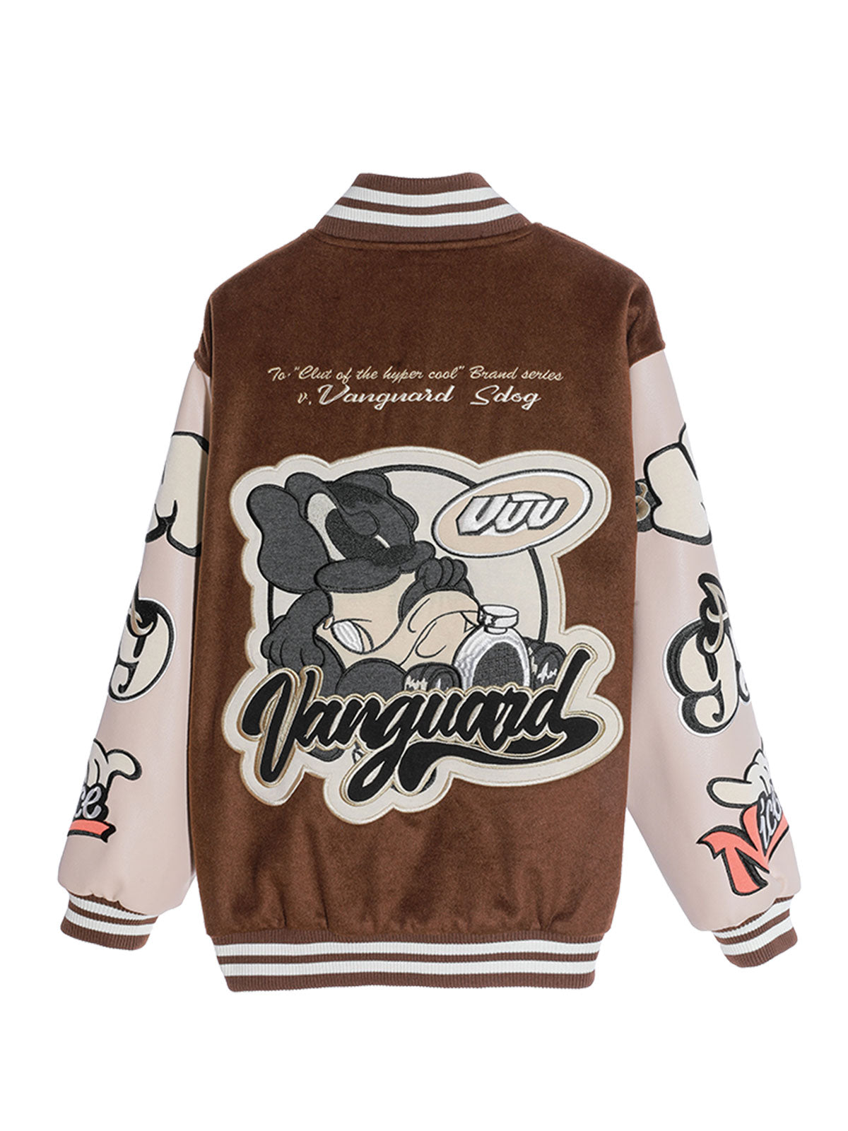 VANGUARD'S DOG BOMBER JACKET