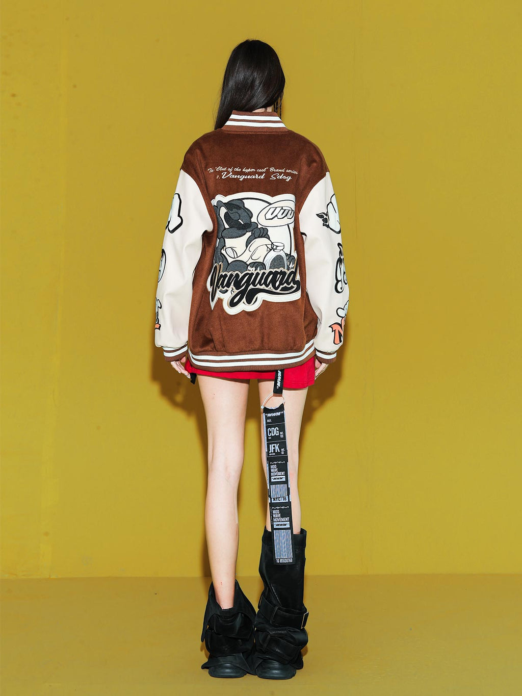 VANGUARD'S DOG BOMBER JACKET