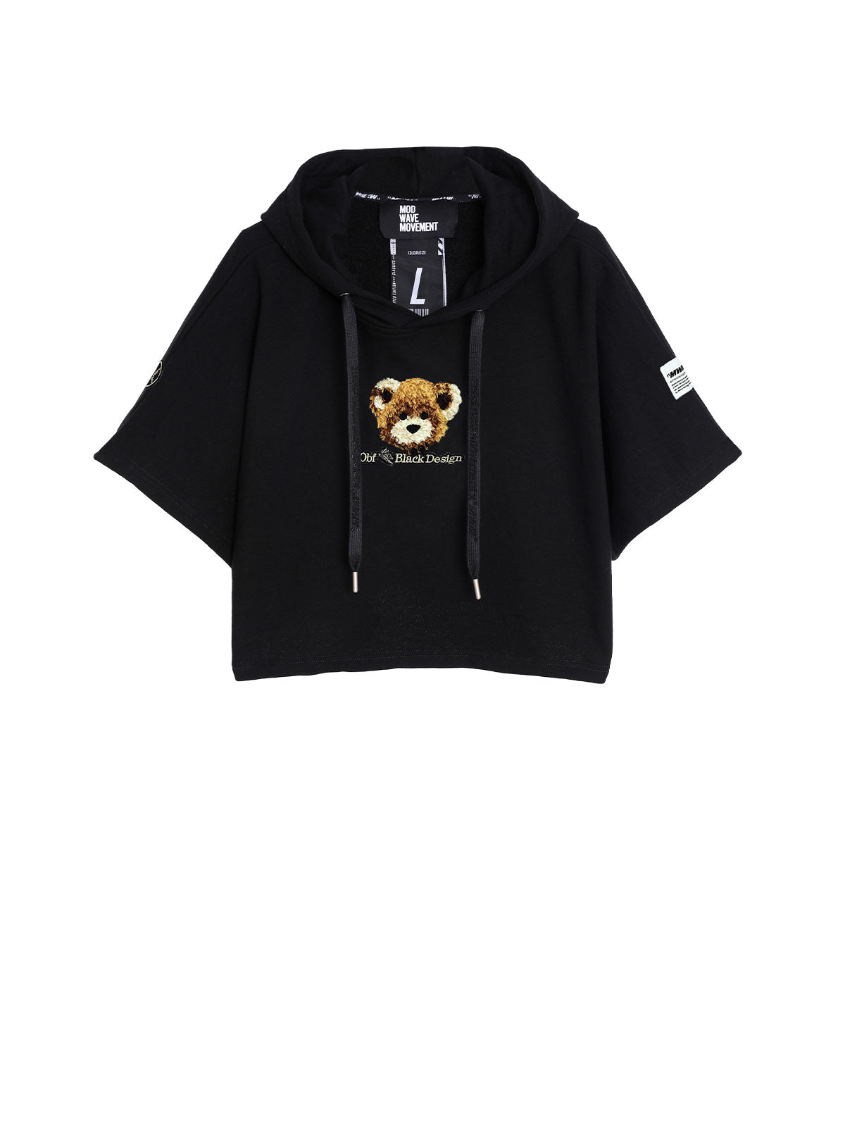 TEDDY CROPPED SWEATSHIRT