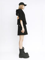 TEDDY CROPPED SWEATSHIRT