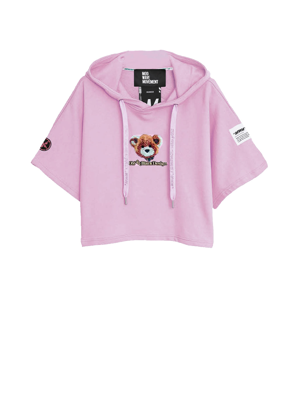 TEDDY CROPPED SWEATSHIRT