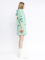TEDDY CROPPED SWEATSHIRT