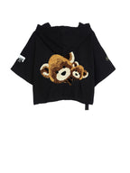 TEDDY CROPPED SWEATSHIRT