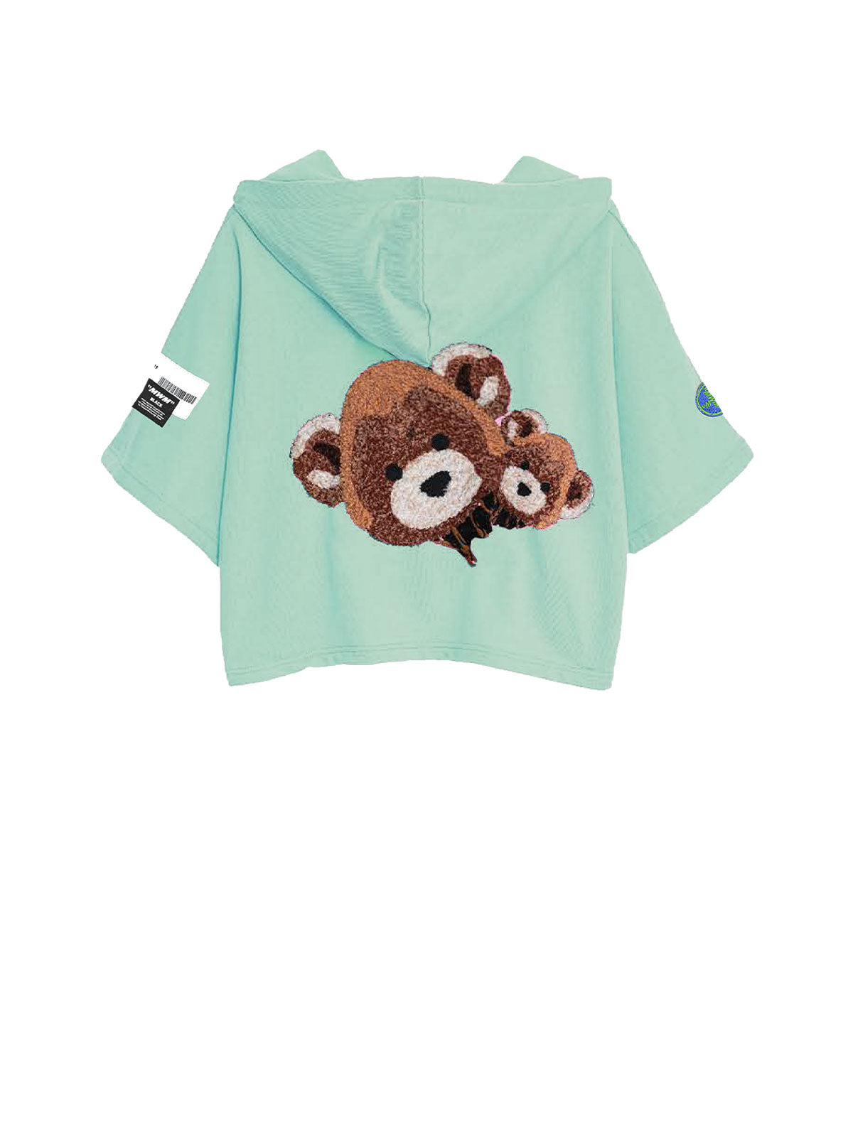 TEDDY CROPPED SWEATSHIRT